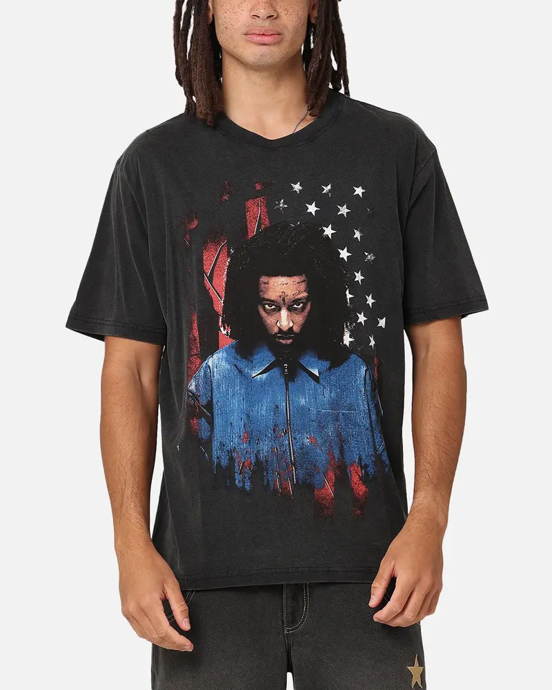 21 Savage Dream T-Shirt Washed Black 1