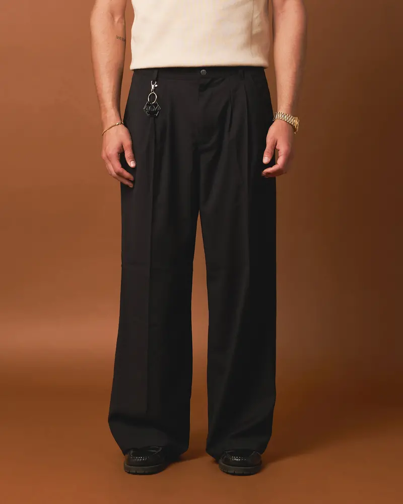 404 Flare Trousers Black 1