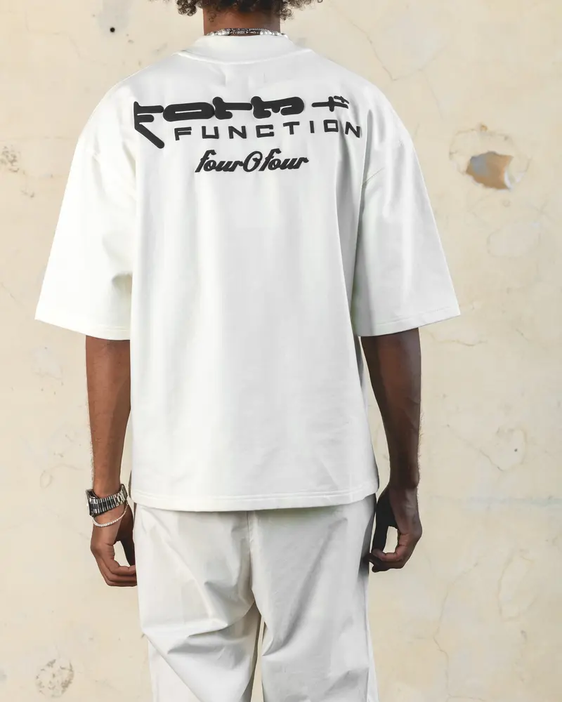 404 Function Oversized T-Shirt Off White 5