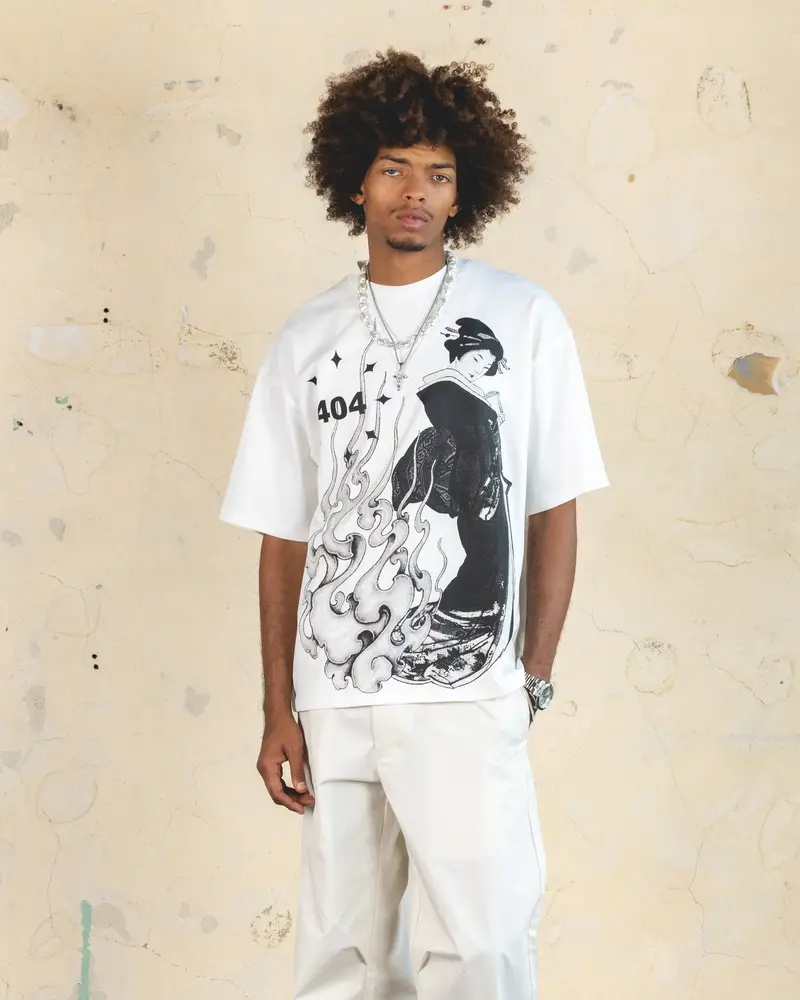 404 Geisha T-Shirt Off White 1