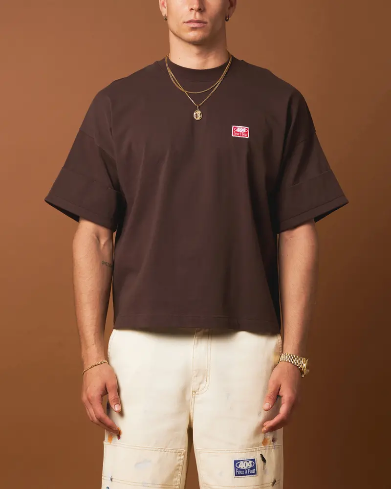 404 Workwear T-Shirt Brown 1