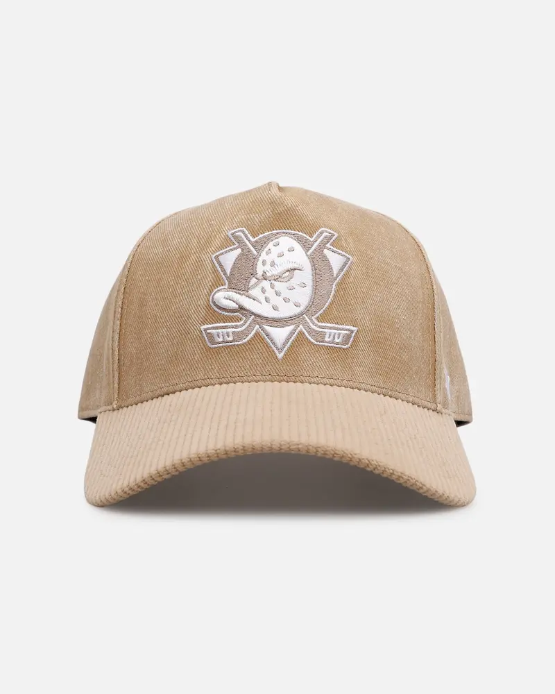 47 Brand Anaheim Ducks 'Apollo Cord Khaki' Hitch Snapback Khaki 1