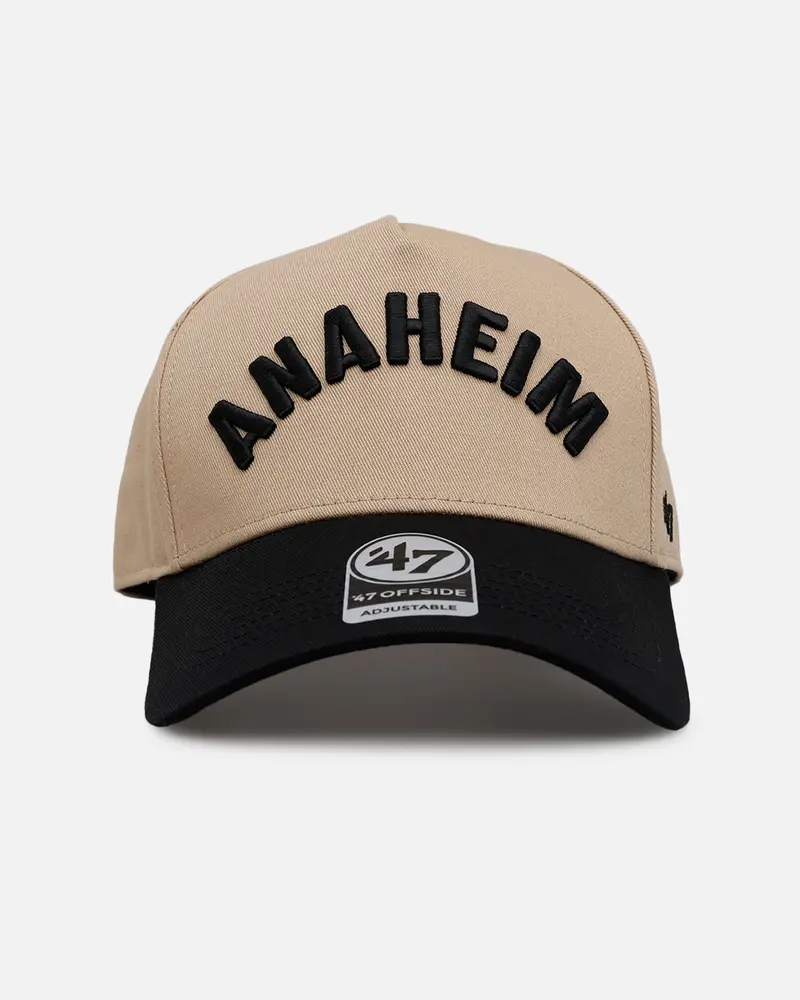 47 Brand Anaheim Ducks 'Arch' 47 Offside Snapback Khaki/Official Team Color 1