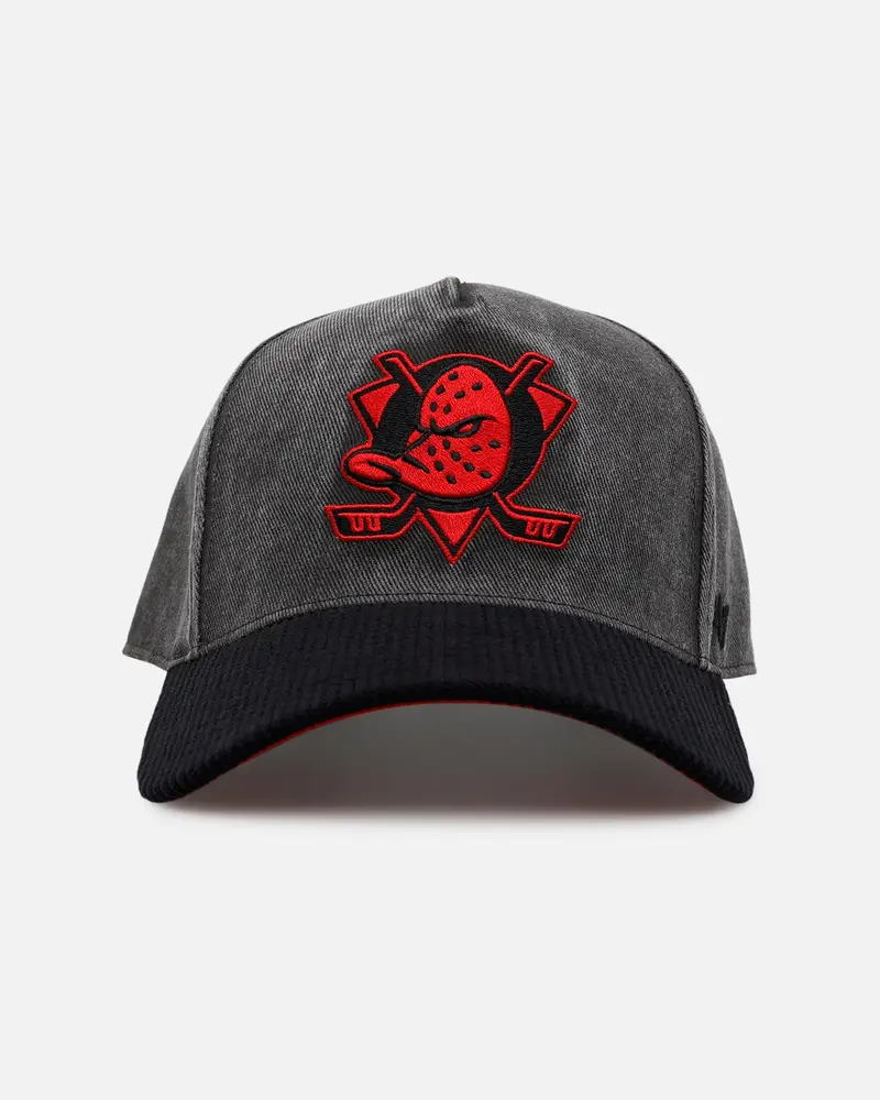 47 Brand Anaheim Ducks 'Black & Red' 47 Offside Snapback Black/Red 1