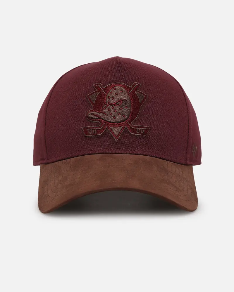 47 Brand Anaheim Ducks 'Cherry Pie' Offside Dt Snapback Dark Maroon 1