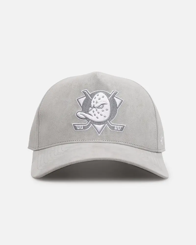 47 Brand Anaheim Ducks 'Ultrasuede' '47 Mvp Dt Strapback Gray/White 1