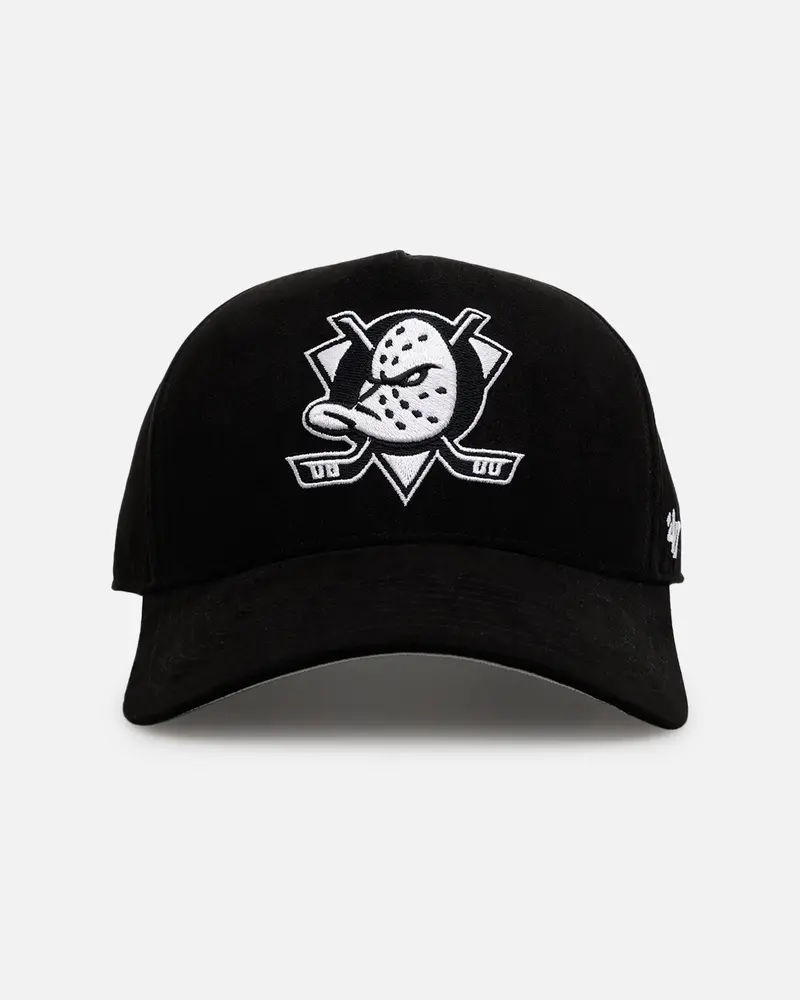 47 Brand Anaheim Ducks 'Ultrasuede' 47 Mvp Strapback Black/White 1