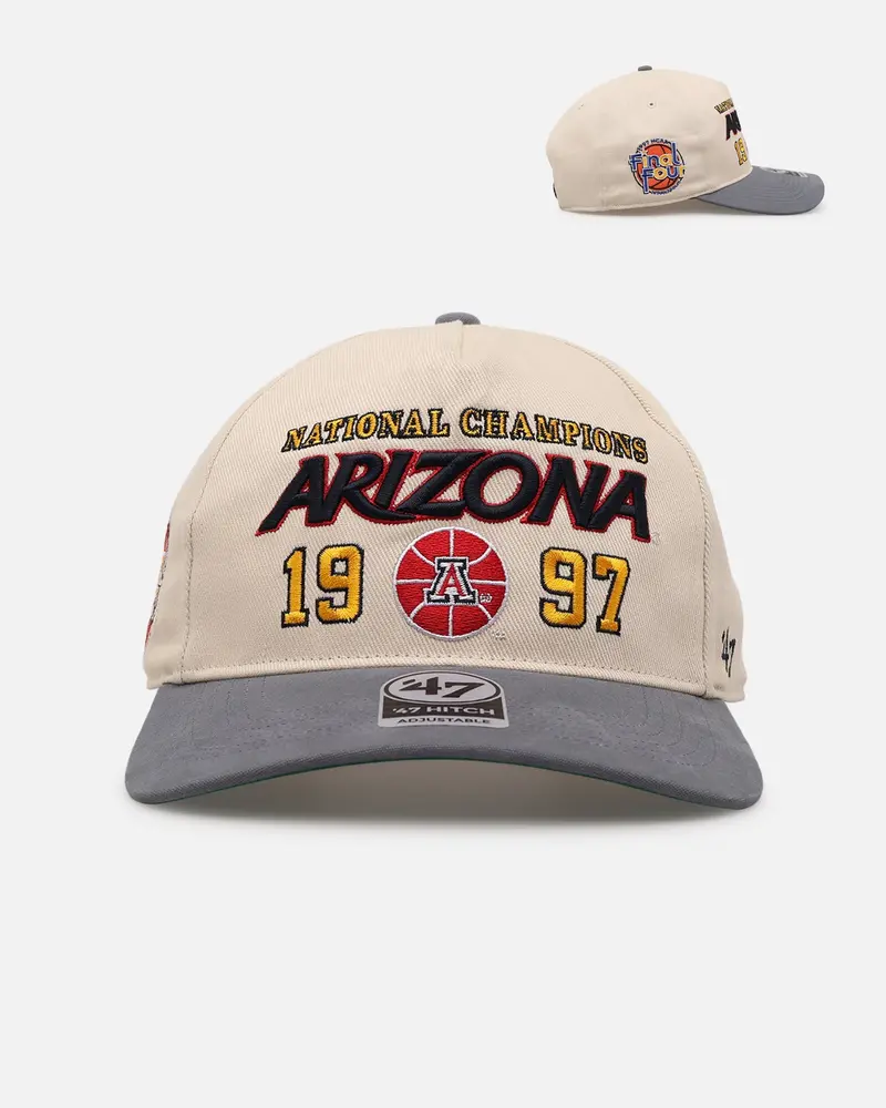47 Brand Arizona 'College Champs' 1997 Champs Hitch Snapback Mojave 1
