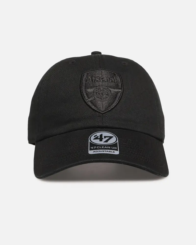 47 Brand Arsenal 47 Clean Up Strapback Black/Black 1