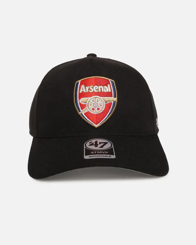 47 Brand Arsenal Fc 47 Mvp Dt Snapback Black 1