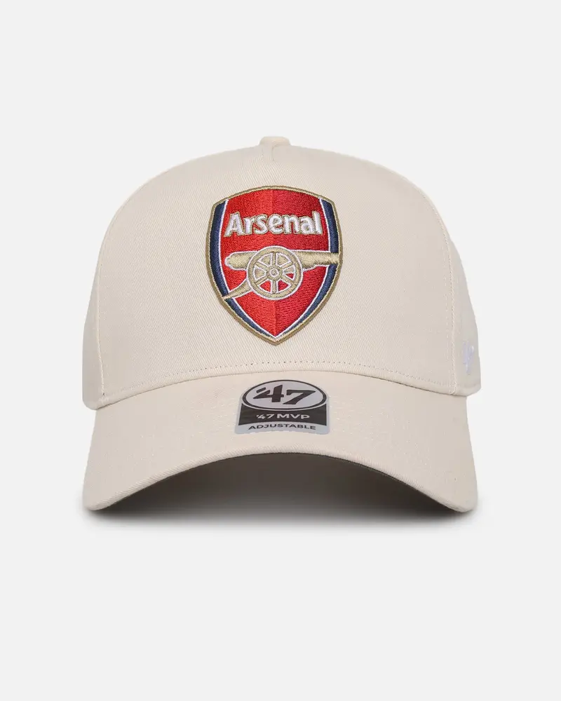 47 Brand Arsenal Red Raised Mvp Snapback Sand Storm 1