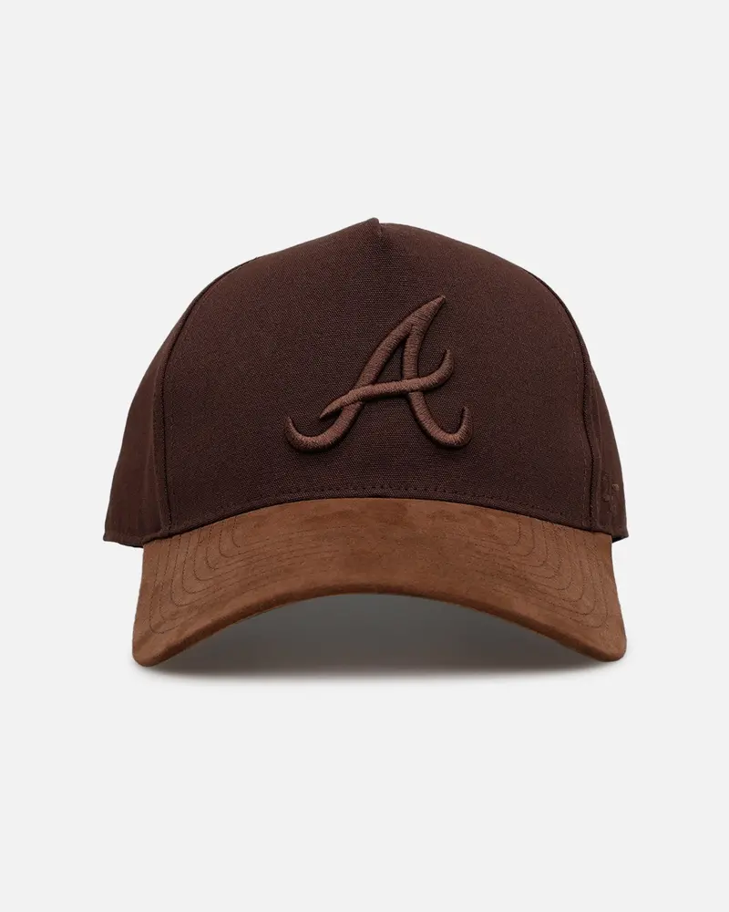 47 Brand Atlanta Braves 'Chocolate Pie' Offside Snapback Chocolate 1