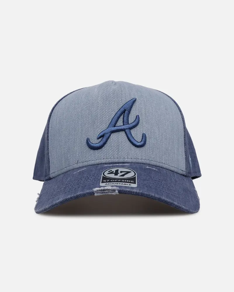 47 Brand Atlanta Braves 'Everyday Indigo' 47 Offside Snapback Blue/Navy 1