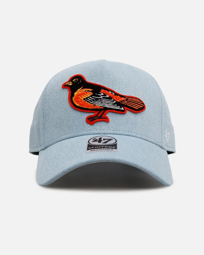 47 Brand Baltimore Orioles 'Denim Chenille' 47 Offside Snapback Denim 1