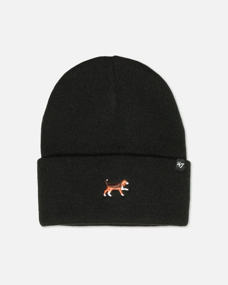 47 Brand Beagle 'Dog Collection' 47 Beanie Black 1