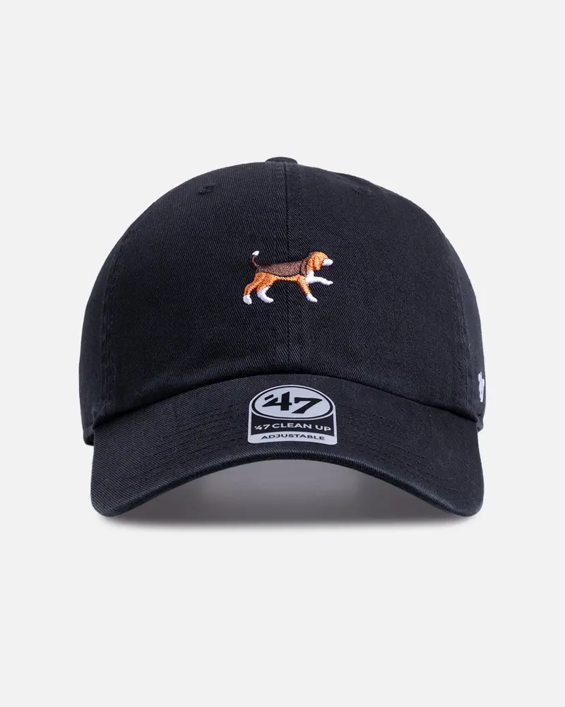 47 Brand Beagle 'Dog Collection' 47 Clean Up Strapback Black 1