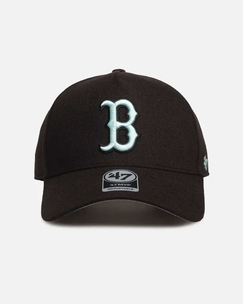47 Brand Boston Red Sox 'Black Turquoise' 47 Mvp Snapback Black/Turquoise 1