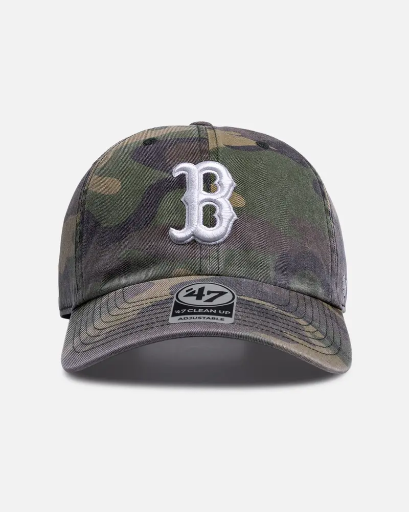 47 Brand Boston Red Sox 'Camo' 47 Clean Up Strapback Camo 1