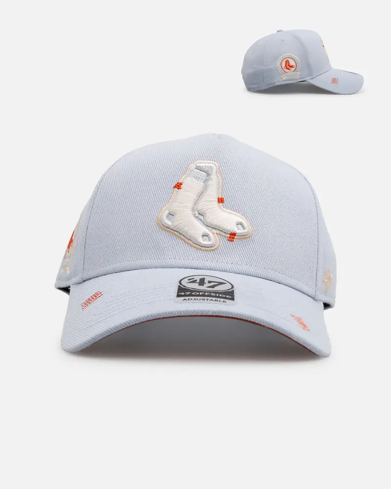 47 Brand Boston Red Sox 'Overstitch' 47 Offside Snapback Light Blue 1