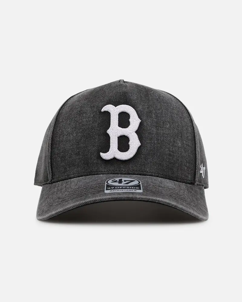 47 Brand Boston Red Sox 'Washed Black' Offside Dt Snapback Washed Black 1