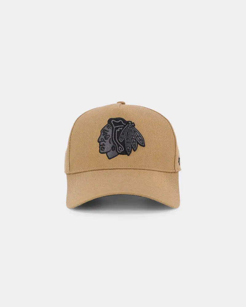 47 Brand Chicago Blackhawks Replica '47 Mvp Dt Snapback Camel 1