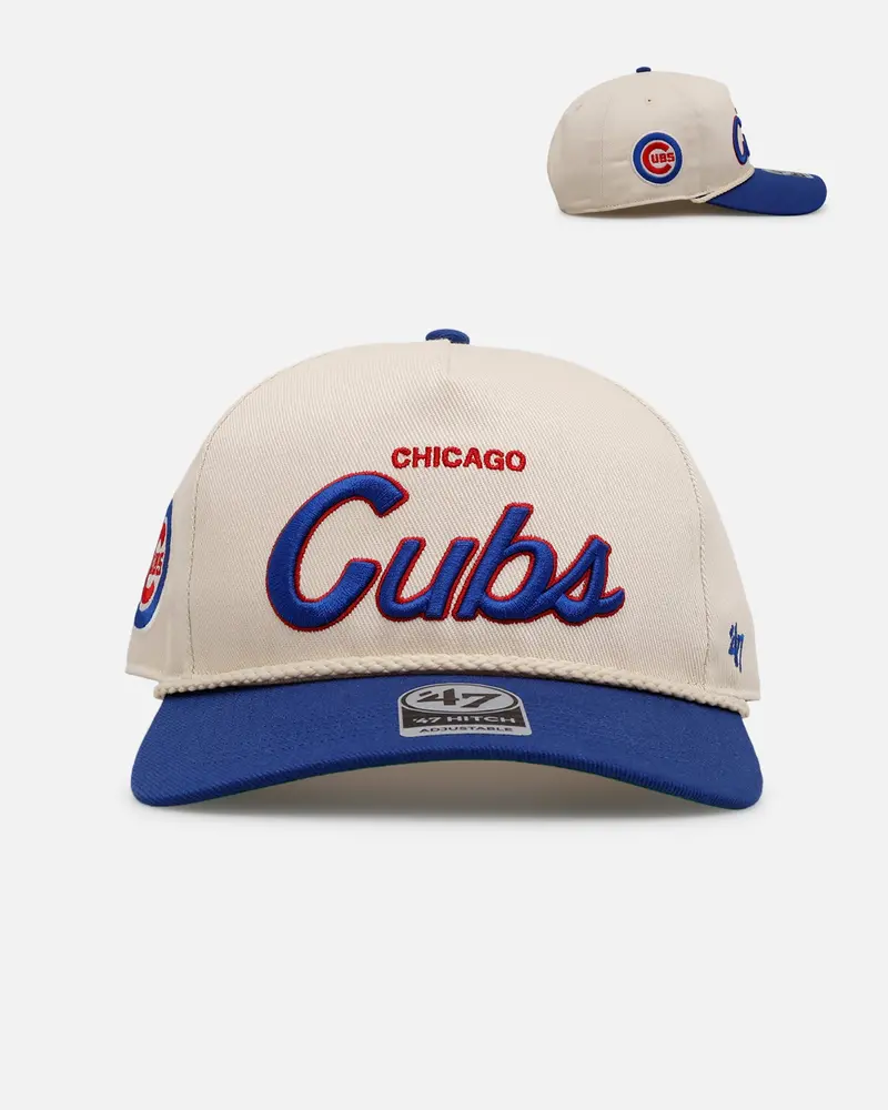 47 Brand Chicago Cubs 'Mlb Opening Day' Script Hitch Snapback Natural 1
