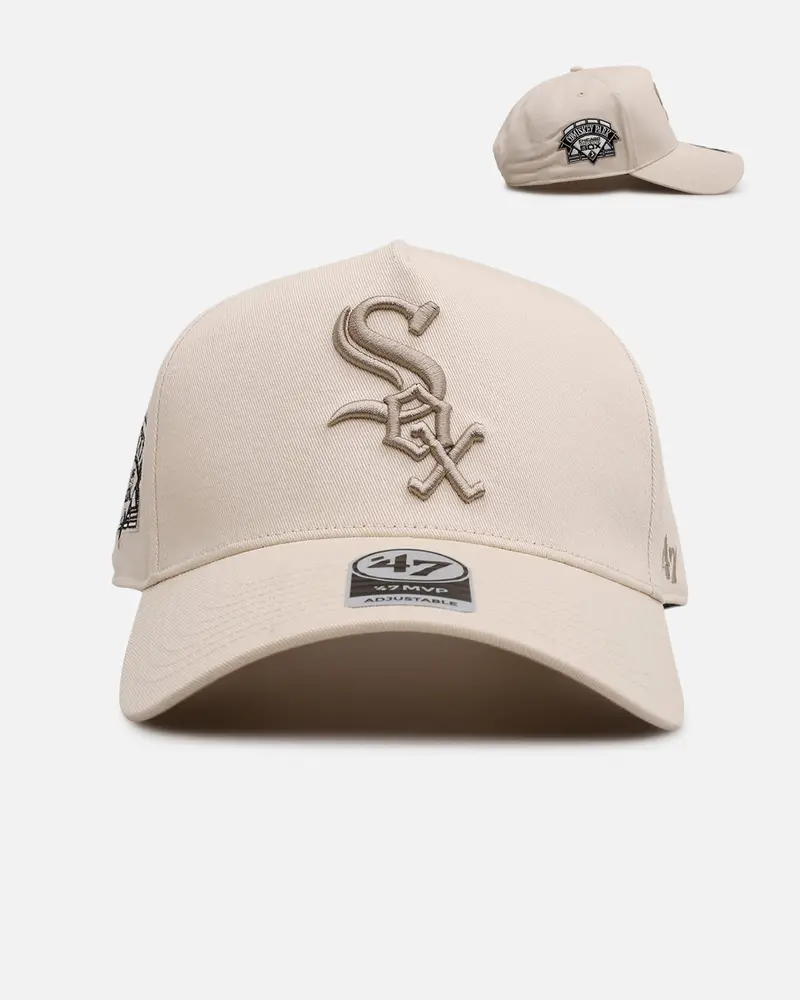47 Brand Chicago White Sox 'Caramel Swirl' Mvp Snapback Natural/Khaki 1