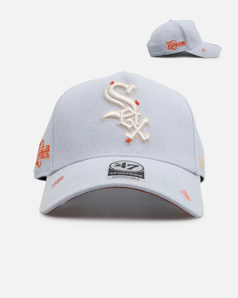 47 Brand Chicago White Sox 'Overstitch' 47 Offside Snapback Light Blue 1