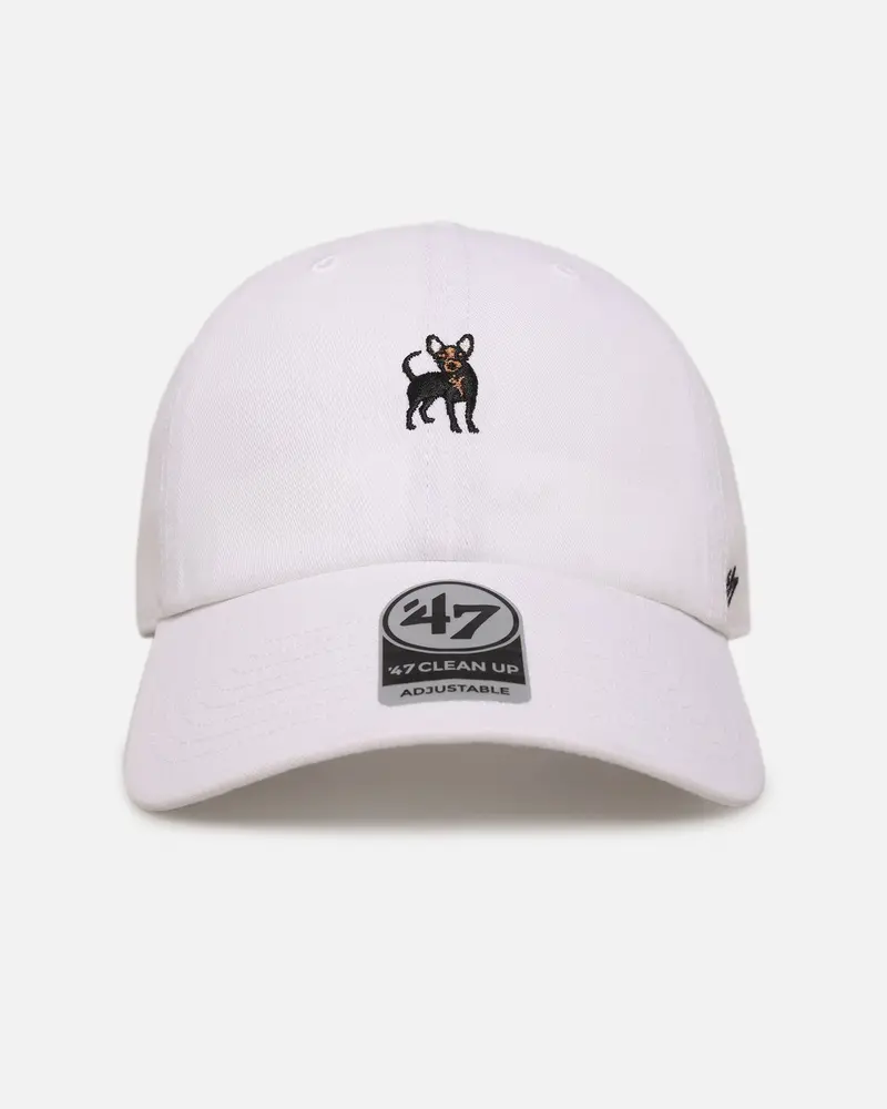 47 Brand Chihuahua 'Dog Collection' 47 Clean Up Strapback White 1
