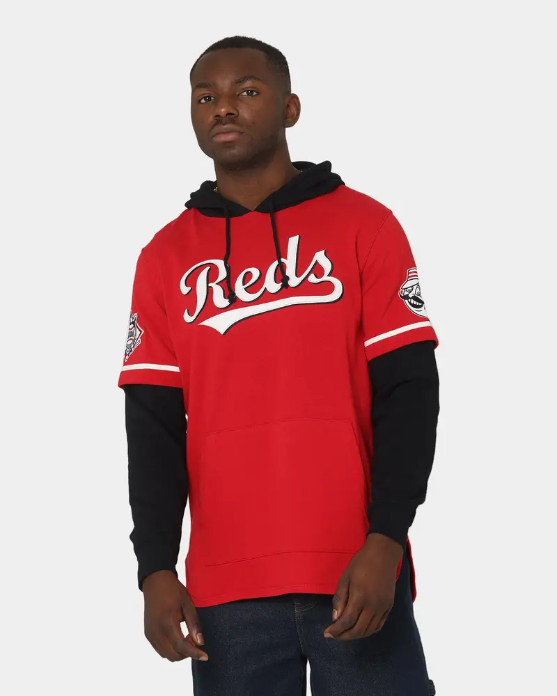 47 Brand Cincinnati Reds Shortstop Hoodie Red 1