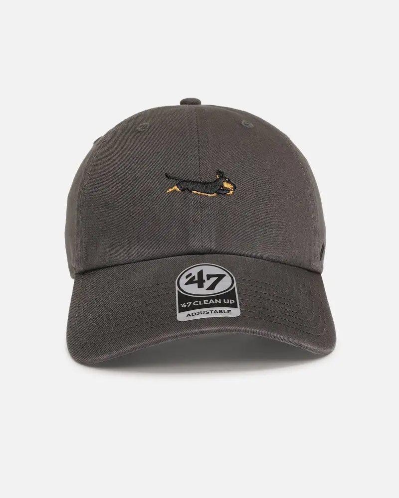 47 Brand Dachshund 'Dog Collection' 47 Clean Up Strapback Charcoal 1