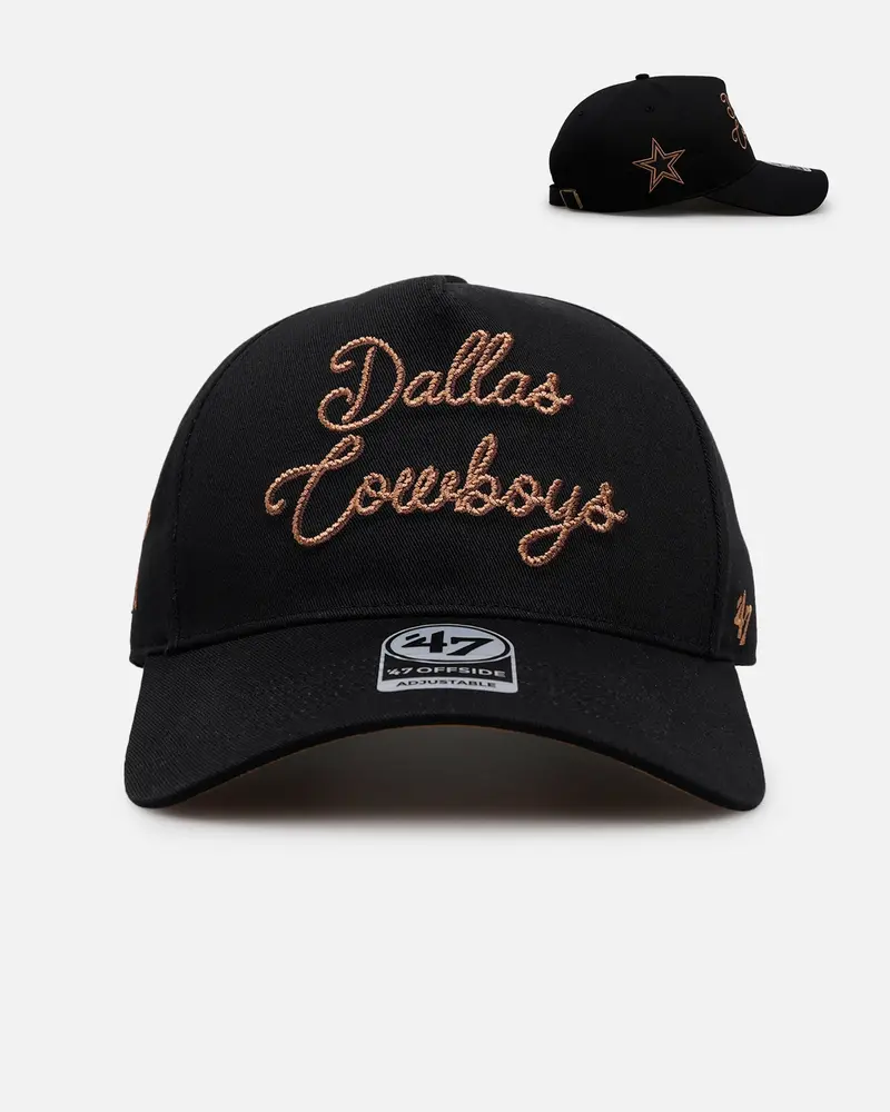 47 Brand Dallas Cowboys 'Round' 47 Offside Strapback Black 1