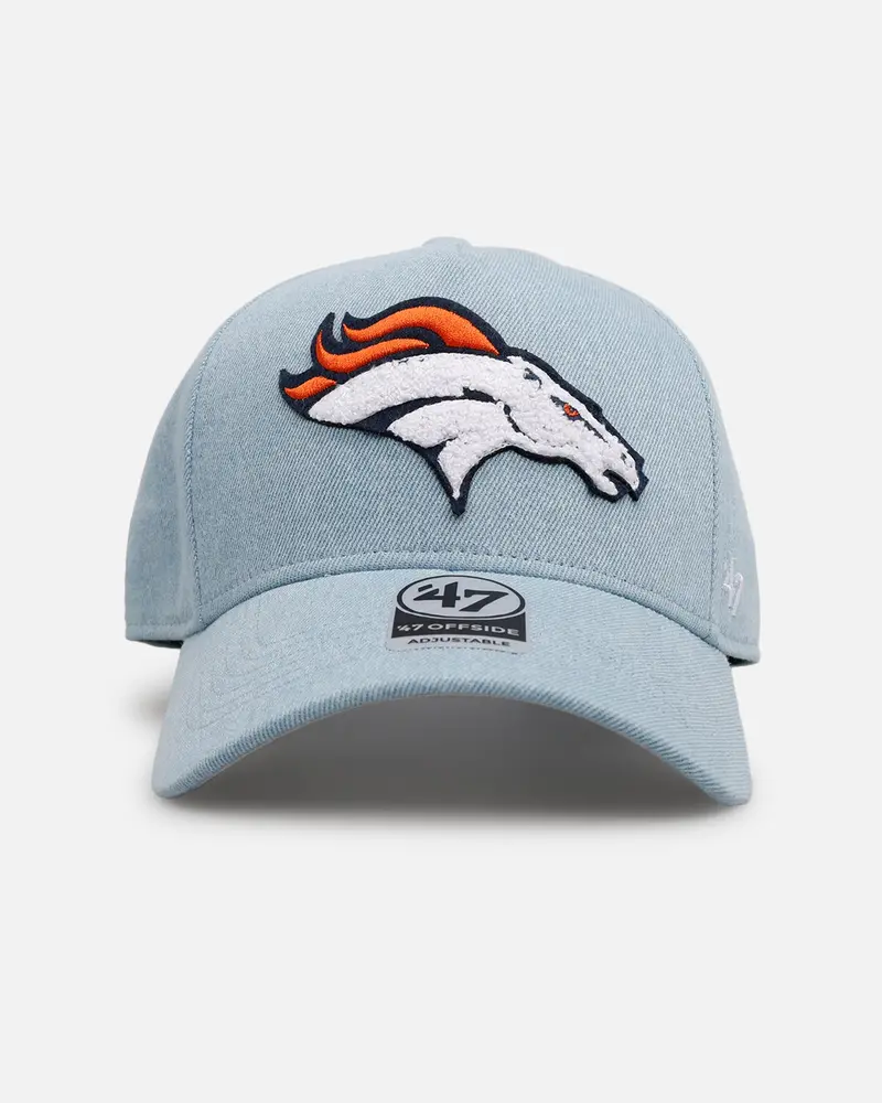 47 Brand Denver Broncos 'Denim Chenille' 47 Offside Strapback Denim 1