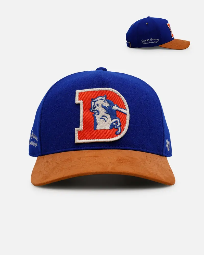47 Brand Denver Broncos 'Golden Age' 47 Hitch Strapback Blue 1