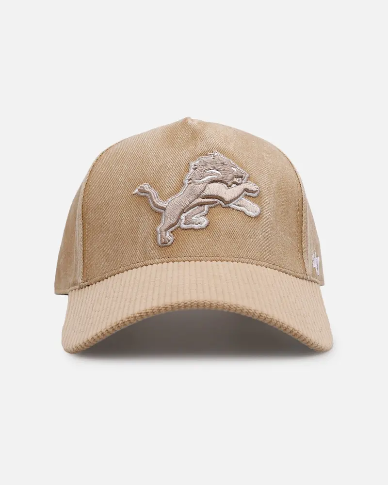 47 Brand Detroit Lions 'Apollo Cord Khaki' Hitch Strapback Khaki 1
