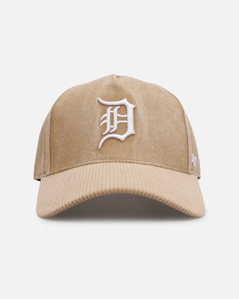 47 Brand Detroit Tigers 'Apollo Cord Khaki' Hitch Snapback Khaki 1