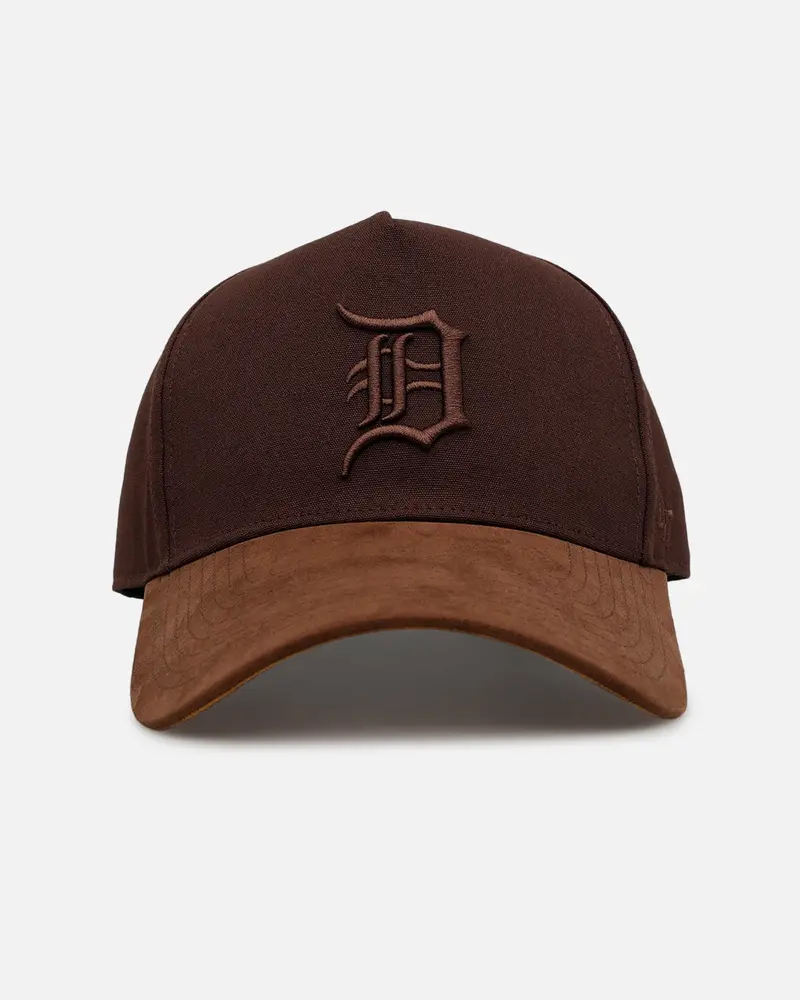 47 Brand Detroit Tigers 'Chocolate Pie' Offside Snapback Chocolate 1