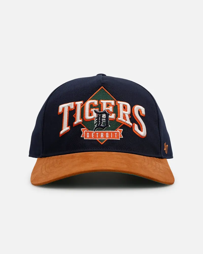 47 Brand Detroit Tigers 'Diamond' 47 Offside Snapback Navy 1