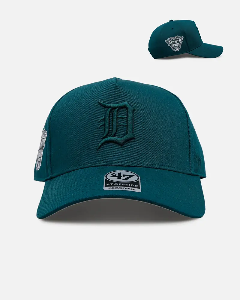 47 Brand Detroit Tigers 'Pacific Green' 47 Offside Snapback Pacific Green 1