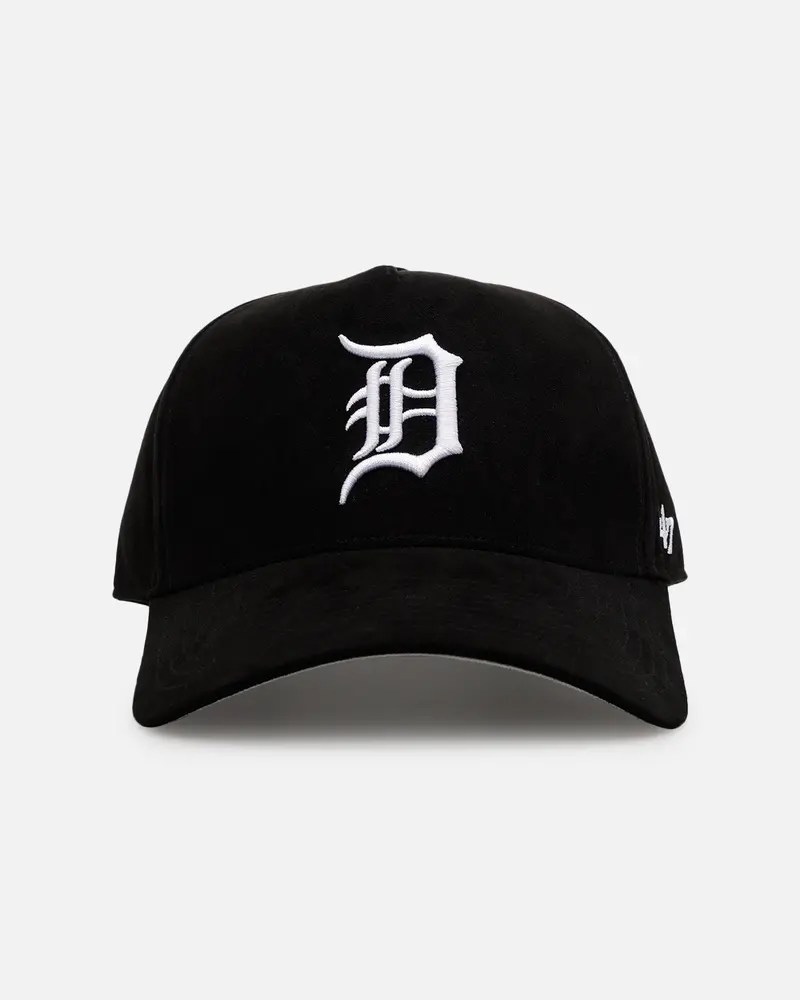 47 Brand Detroit Tigers 'Ultrasuede' 47 Mvp Strapback Black/White 1