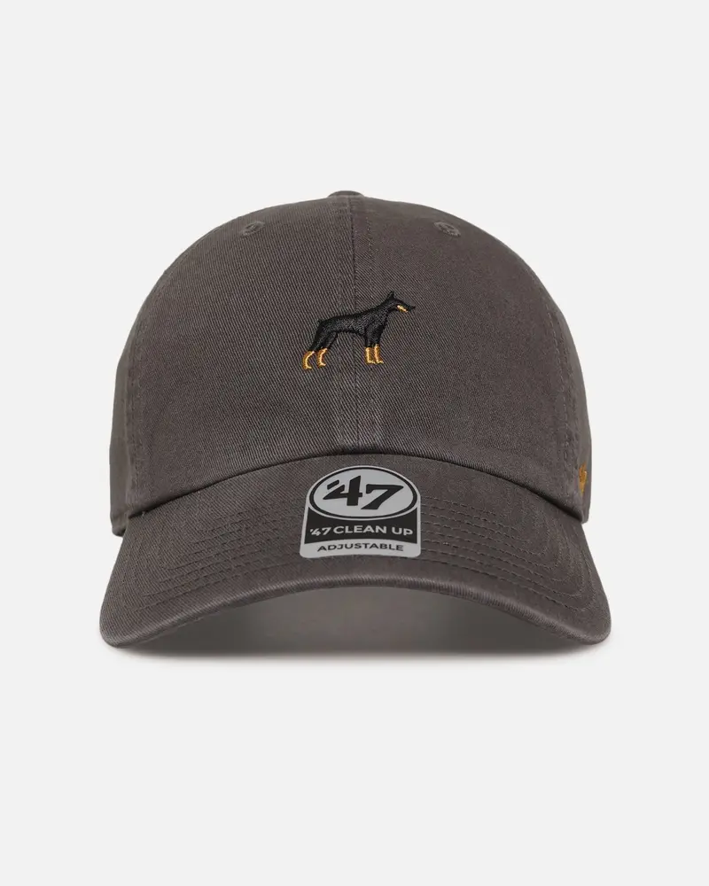 47 Brand Dobermann 'Dog Collection' 47 Clean Up Strapback Charcoal 1
