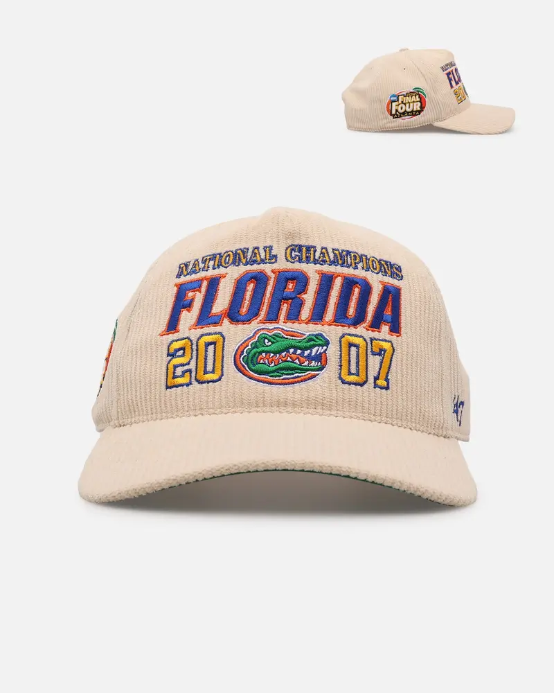 47 Brand Florida 'College Champs' 2007 Champs Hitch Snapback Natural 1
