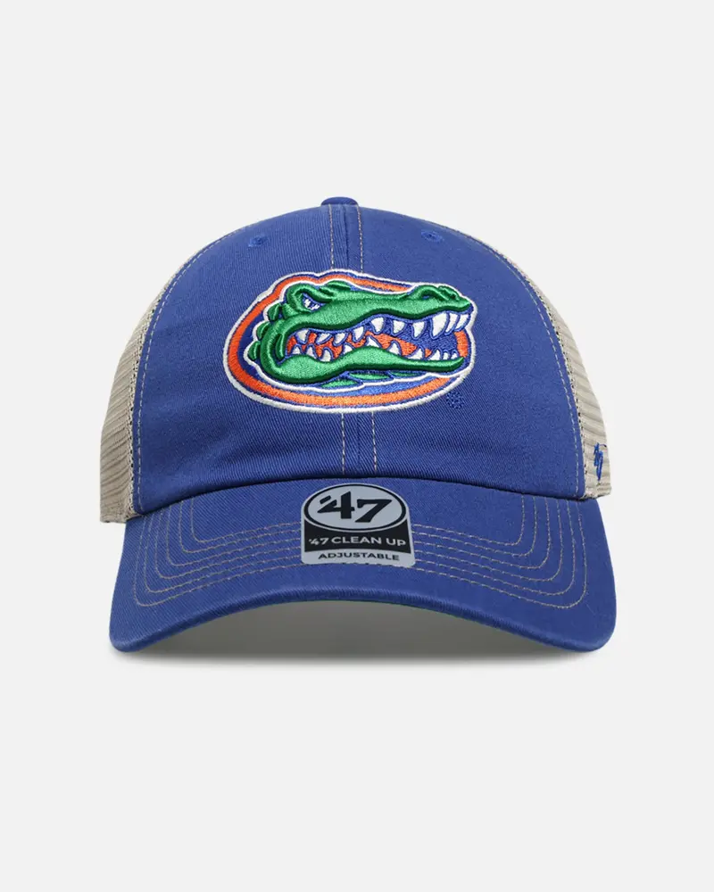 47 Brand Florida Gators 'Trawler' '47 Clean Up Trucker Snapback Royal 1