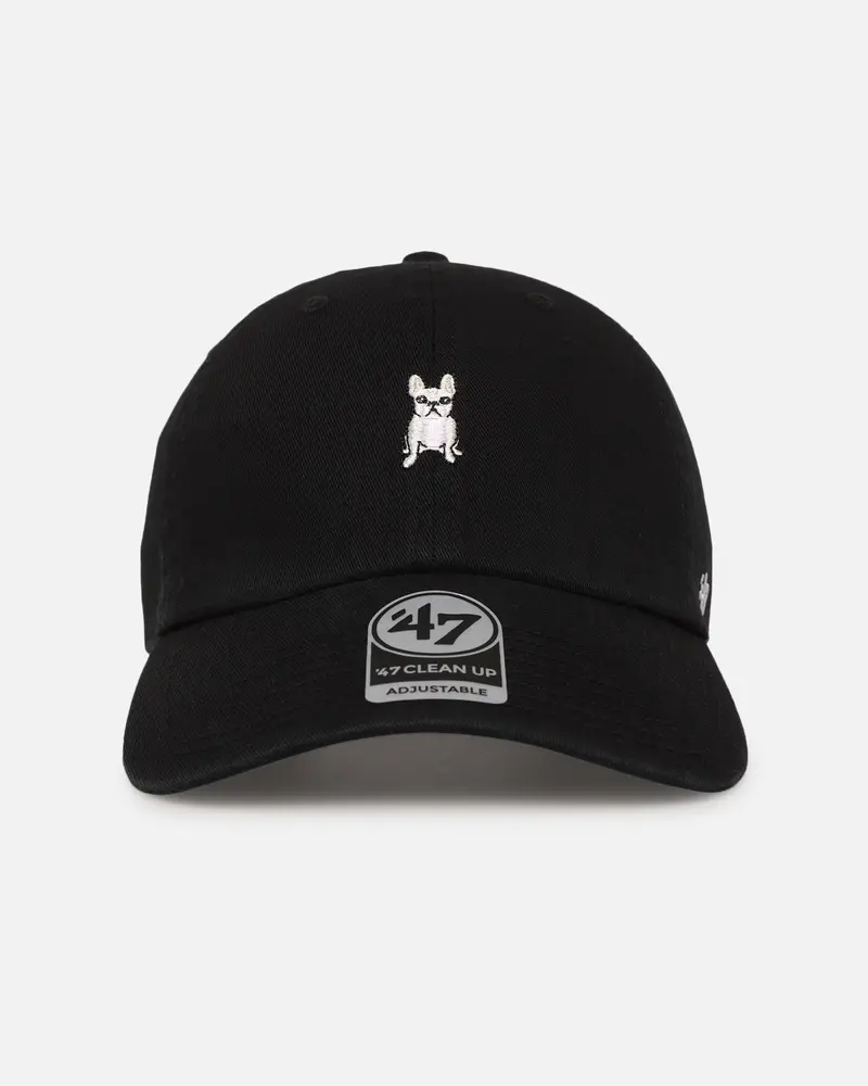 47 Brand French Bulldog 'Dog Collection' 47 Clean Up Strapback Black 1