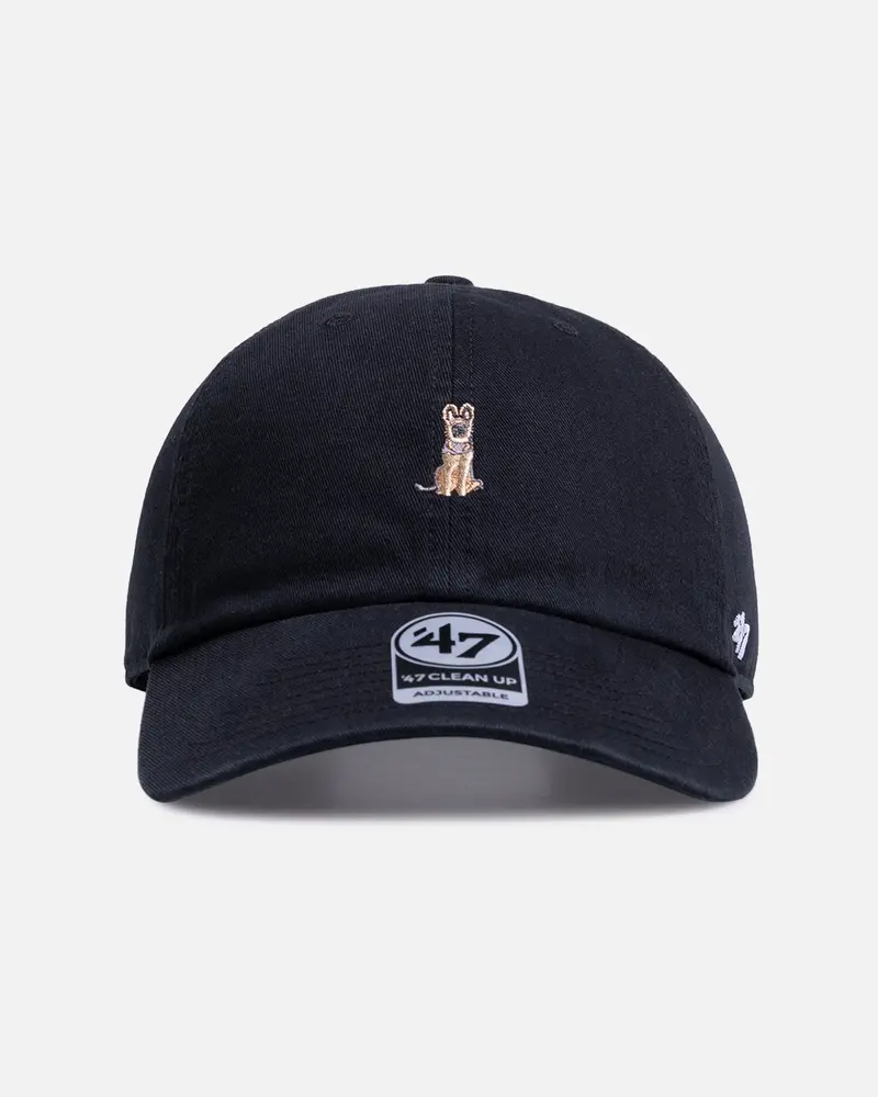 47 Brand German Shepard 'Dog Collection' 47 Clean Up Strapback Black 1