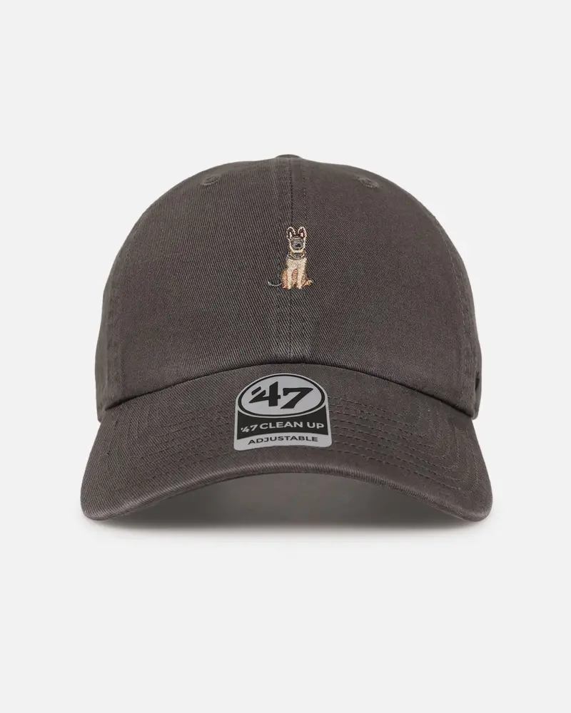 47 Brand German Shepherd 'Dog Collection' 47 Clean Up Strapback Charcoal 1