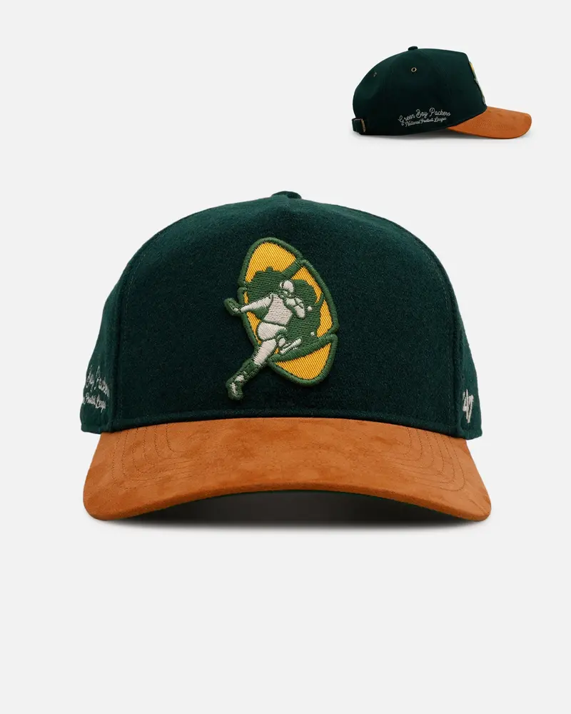 47 Brand Green Bay Packers 'Golden Age' 47 Hitch Strapback Dark Green 1