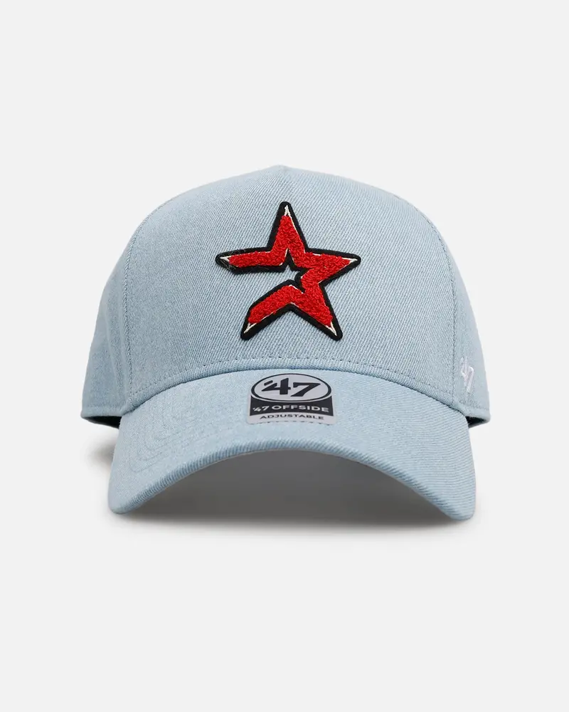 47 Brand Houston Astros 'Denim Chenille' 47 Offside Snapback Denim 1