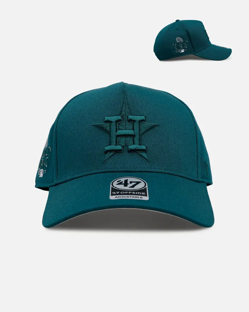47 Brand Houston Astros 'Pacific Green' 47 Offside Snapback Pacific Green 1