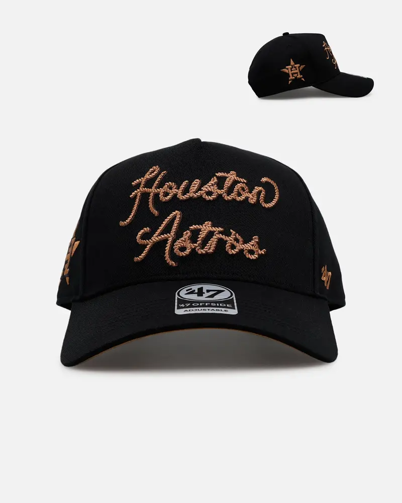 47 Brand Houston Astros 'Round Em Up' '47 Offside Snapback Black 1